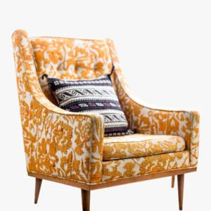 Embroidered Retro Sofa Chair